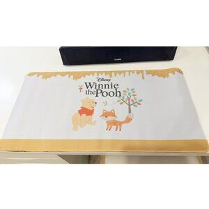 Cute Bear & Fox Extended Mouse Pad - Honey Drip Design Anti-Slip Desk Mat